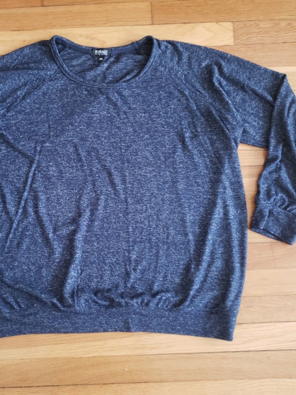 Buffalo David Bitton Women's Unisex long-sleeve crewneck pullover size XXL New